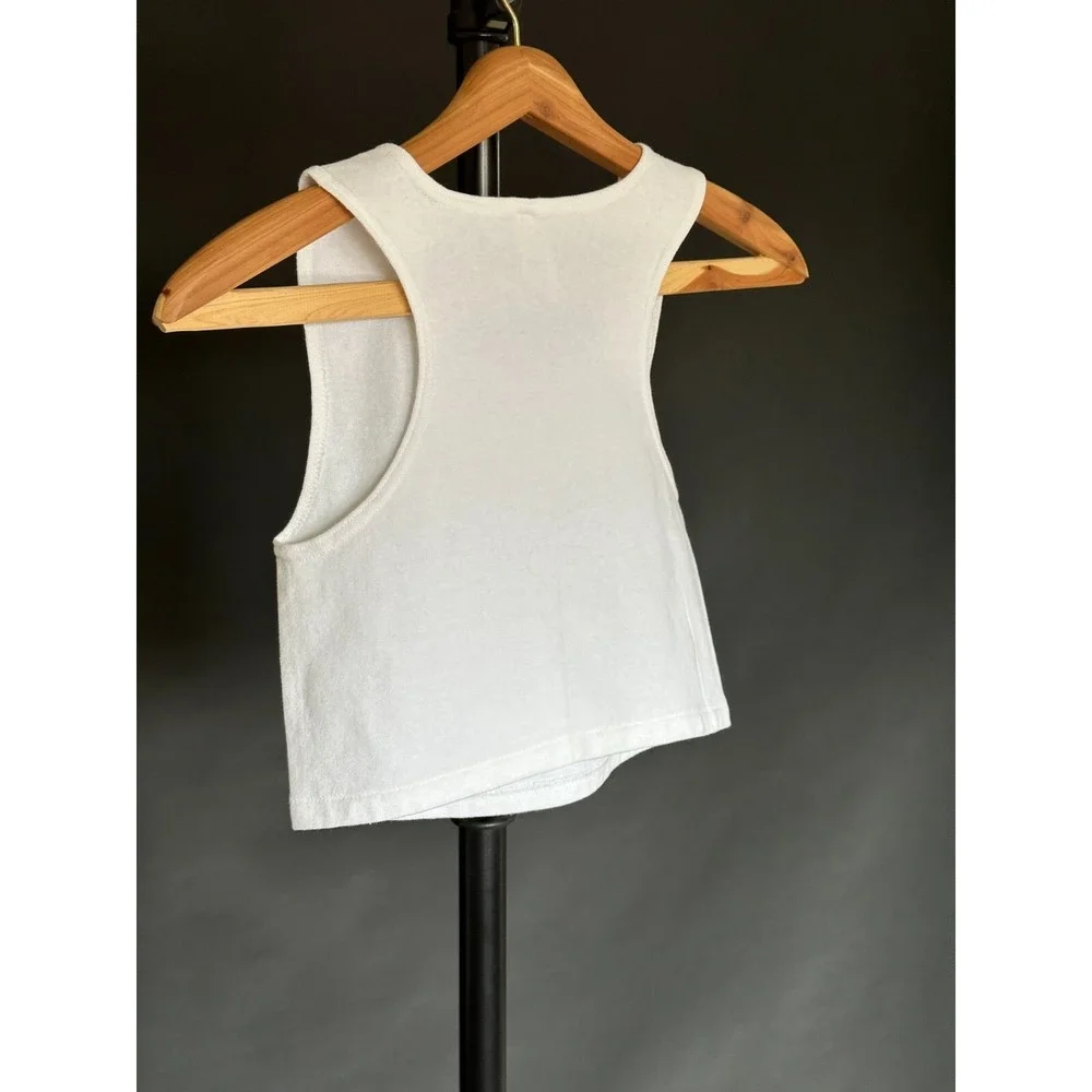 Vintage Paris Accessories, Inc Women's Tank Top XL Paris Vintage Fashion White - Picture 5 of 7